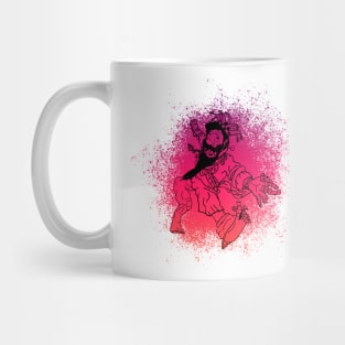 The Deranged King (Crimson) : A Fantasy Character Mug